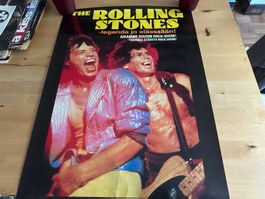 ROLLING STONES tolles Film Poster Let's spend the FINNLAND