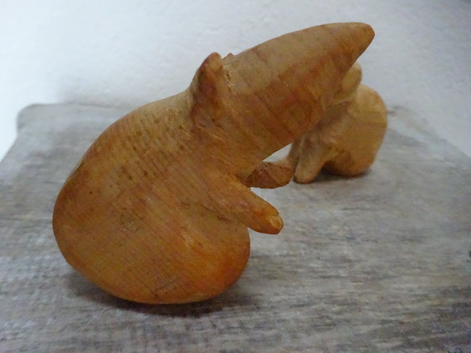 Skulpturen & Statuen: Handgeschnitzte Rohlinge / Fuchs Maus Katze /  Brienz – Gebraucht aus Esslingen von eintagammeer 7