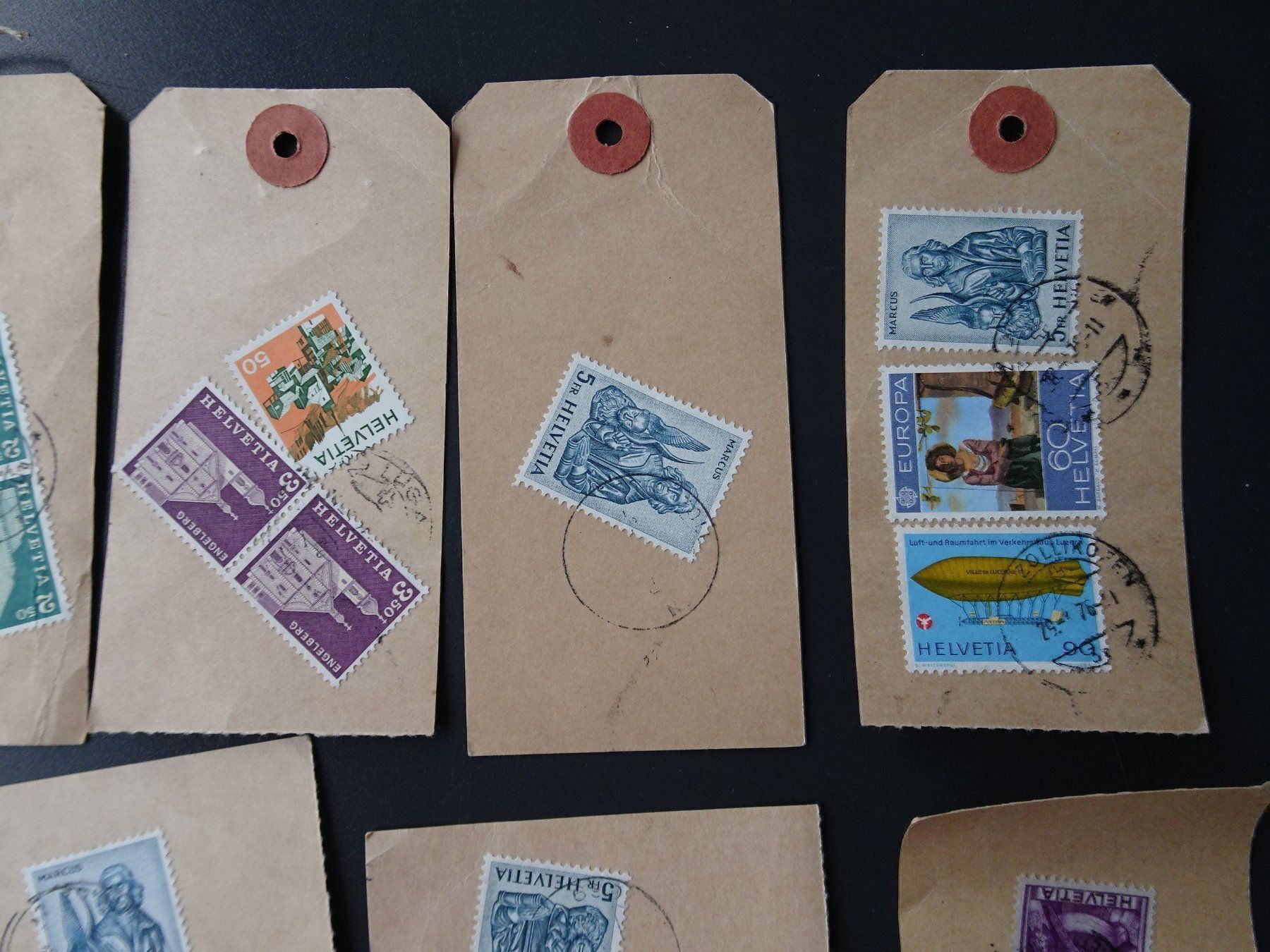 Tous les timbres: Div. Paket-Etiketten – D'occasion à Aadorf par Chnorli-Furz 2
