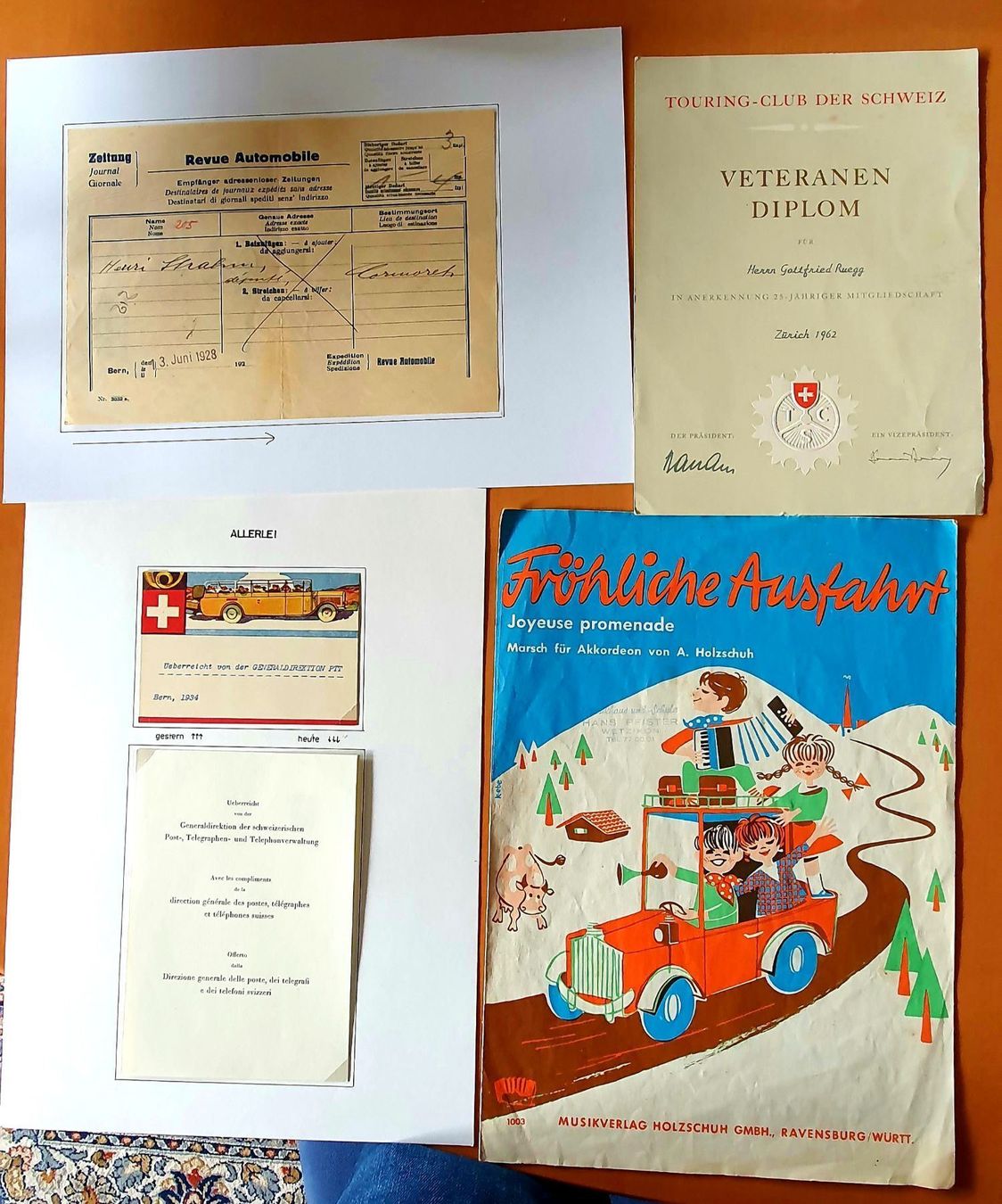 Cartes postales: Sammlung Automobil ab 1905 – D'occasion à Kreuzlingen par Rschweiz1 1