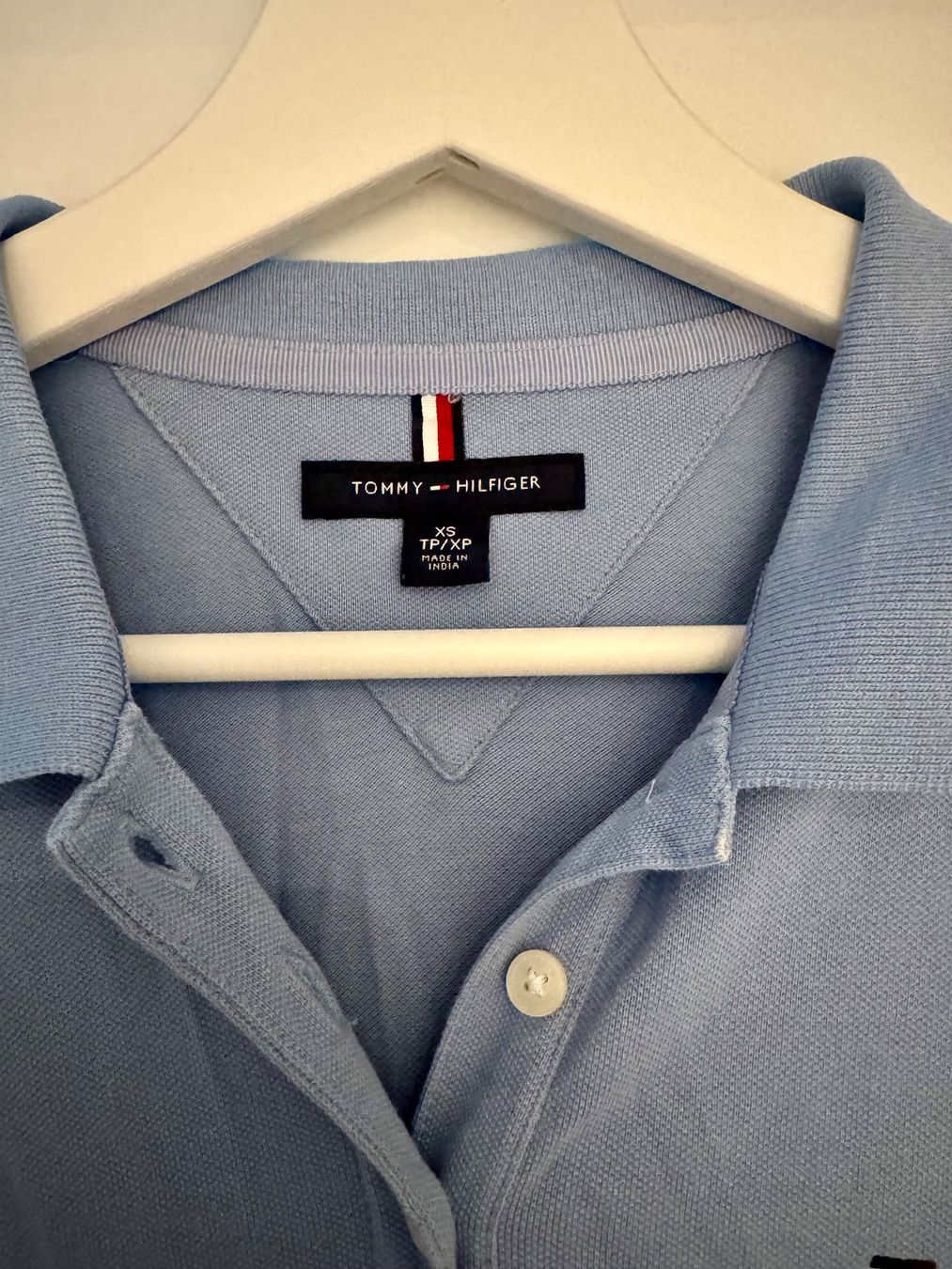 Tommy Hilfiger Vestiti: Tommy Hilfiger Polokleid Maxi hellblau XS – Nuovo (secondo la descrizione) da Biel-Benken BL venduto da csr_b6dz 3
