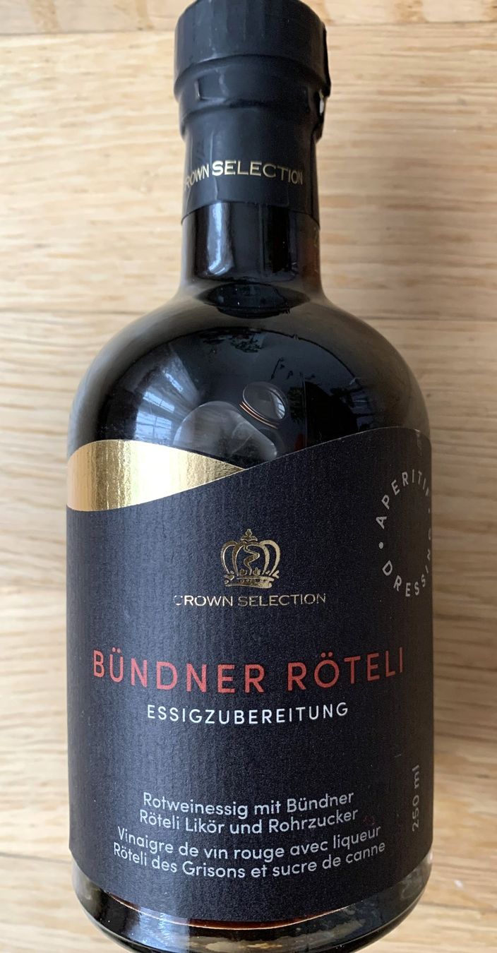 Vino: BÜNDNER RÖTELI ESSIGZUBEREITUNG - APERITIV-DRESSING – Nuovo (secondo la descrizione) da Birsfelden venduto da Emporio82