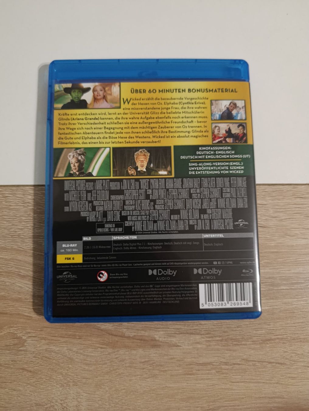 Tutti i DVDs: Wicked - Die Hexen von Oz – Nuovo (secondo la descrizione) da Ostermundigen venduto da kit_dh6z 1