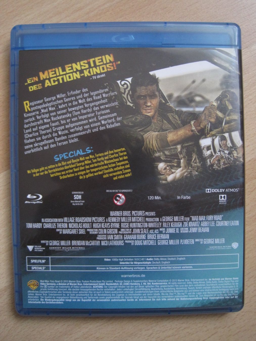 Alle DVDs: MAD MAX Fury Road  BluRay – Neu (gemäss Beschreibung) aus Gossau SG von Noryflory 1