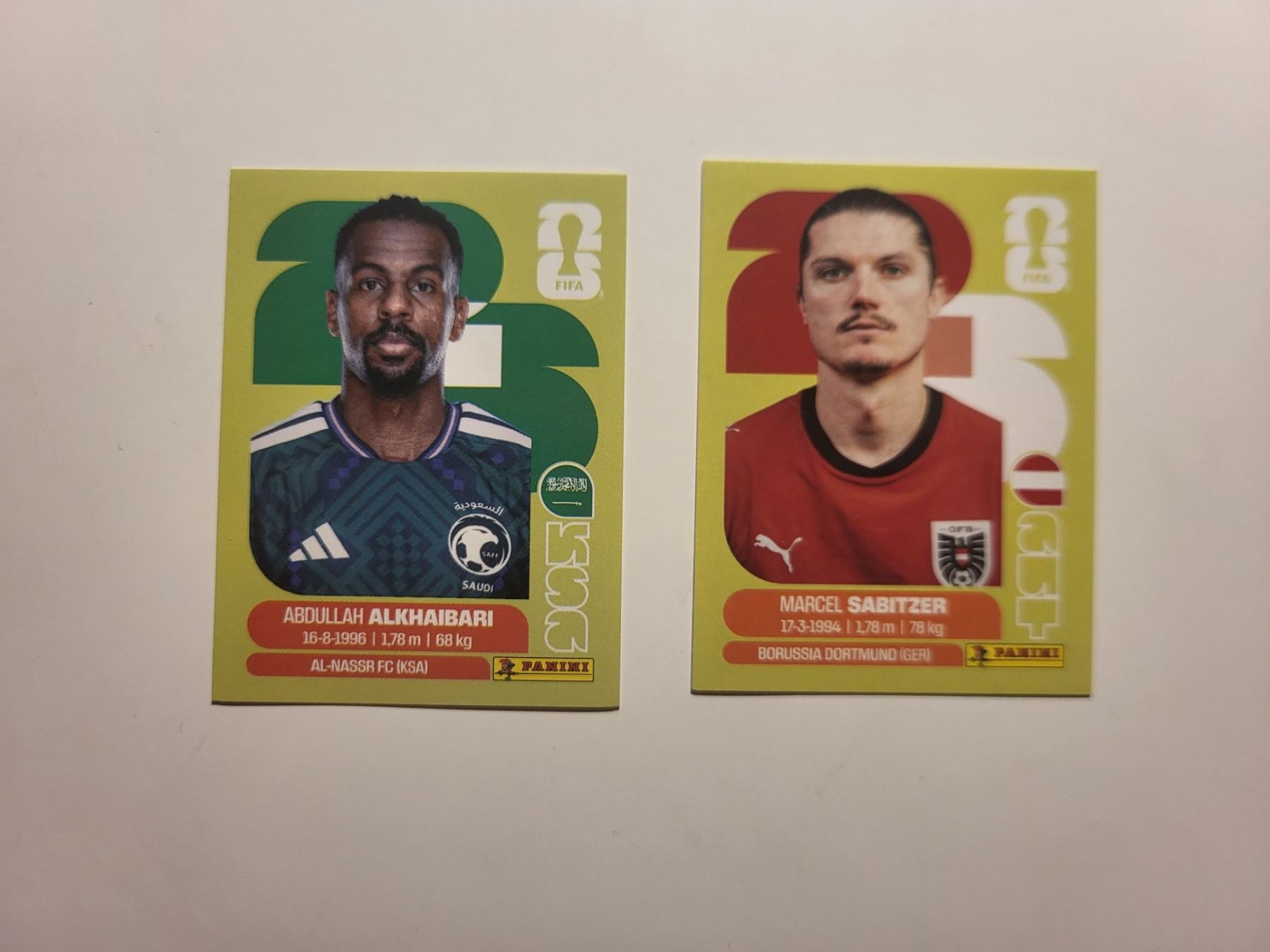 Panini Sammelbilder & Trading cards: Panini Sticker 2026 AUT11 & KSA11 – Neu (gemäss Beschreibung) aus Jona von NLUE_10