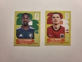 Panini Sticker 2026 AUT11 & KSA11