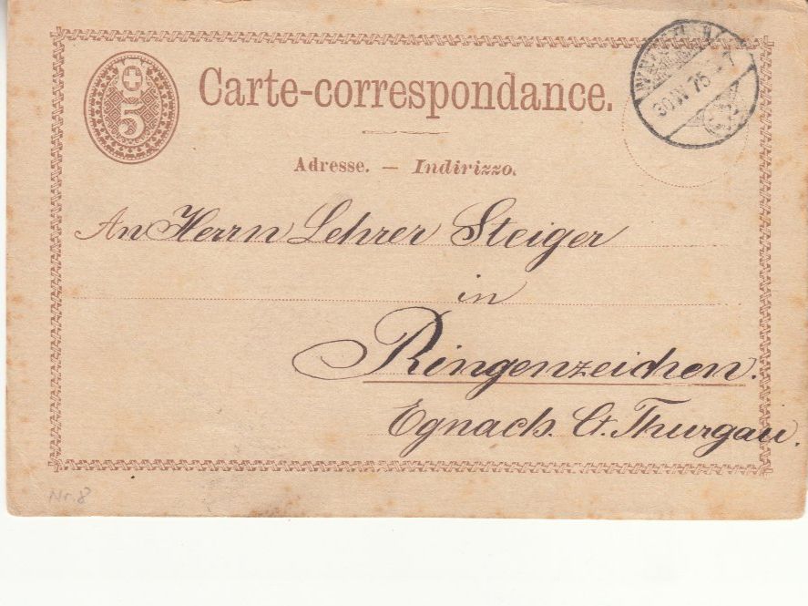 Tutti i francobolli: SGK PK 007 mit Abart – Usato da Bürglen TG venduto da StampGraf