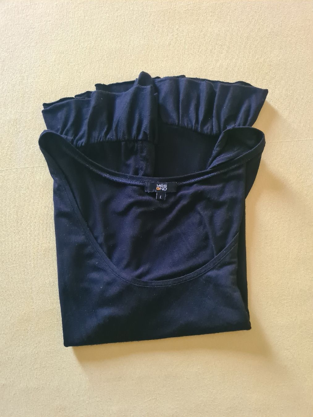 Yes Or No Top: Schwarzes Sommer Top, Grösse L, – Usato da Winterthur venduto da Jana1701 3