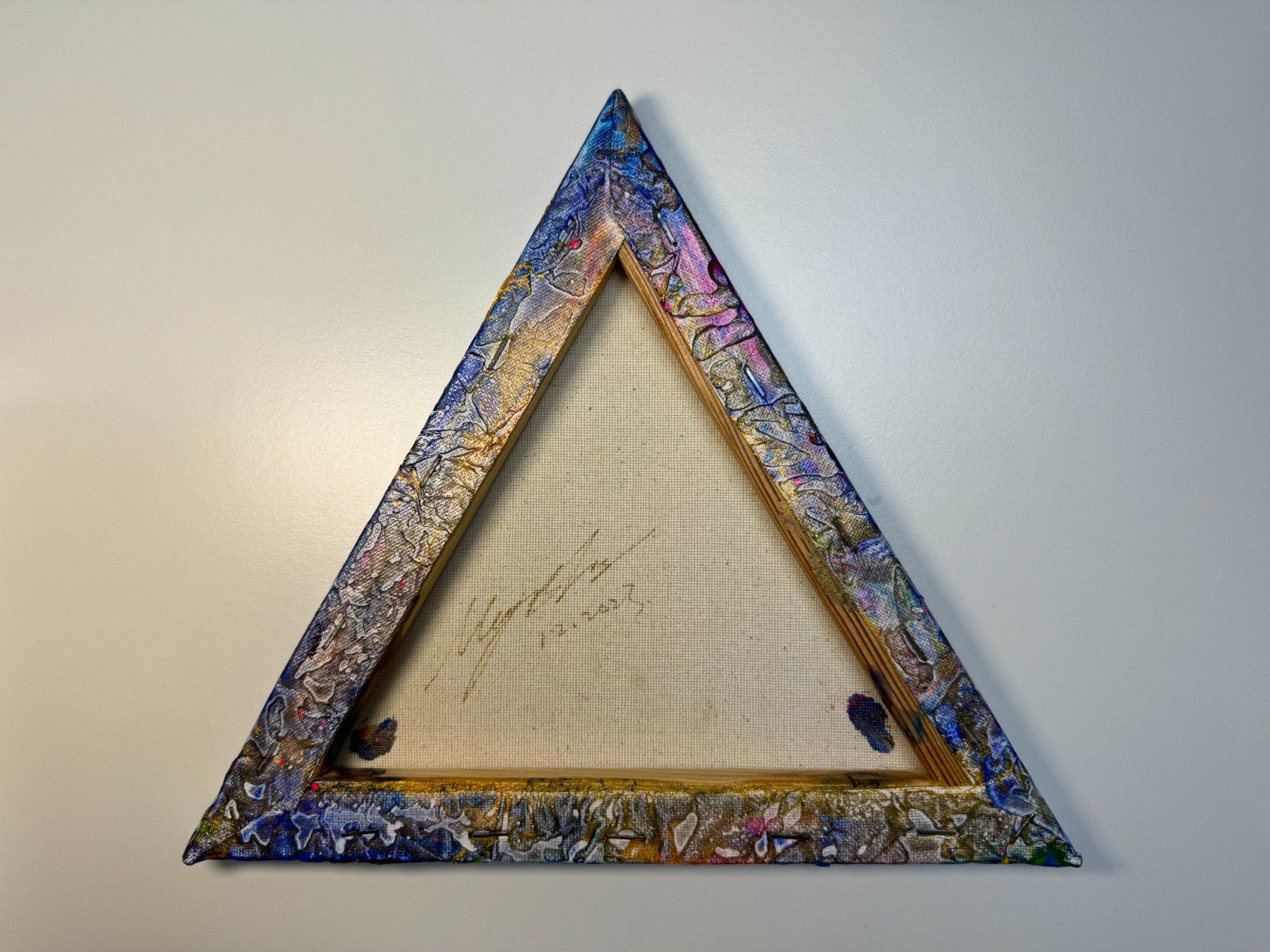 Dipinti: Acryl-Flüssigmalerei, Dreieck – Usato da Schlieren venduto da MayaSheng1983 2