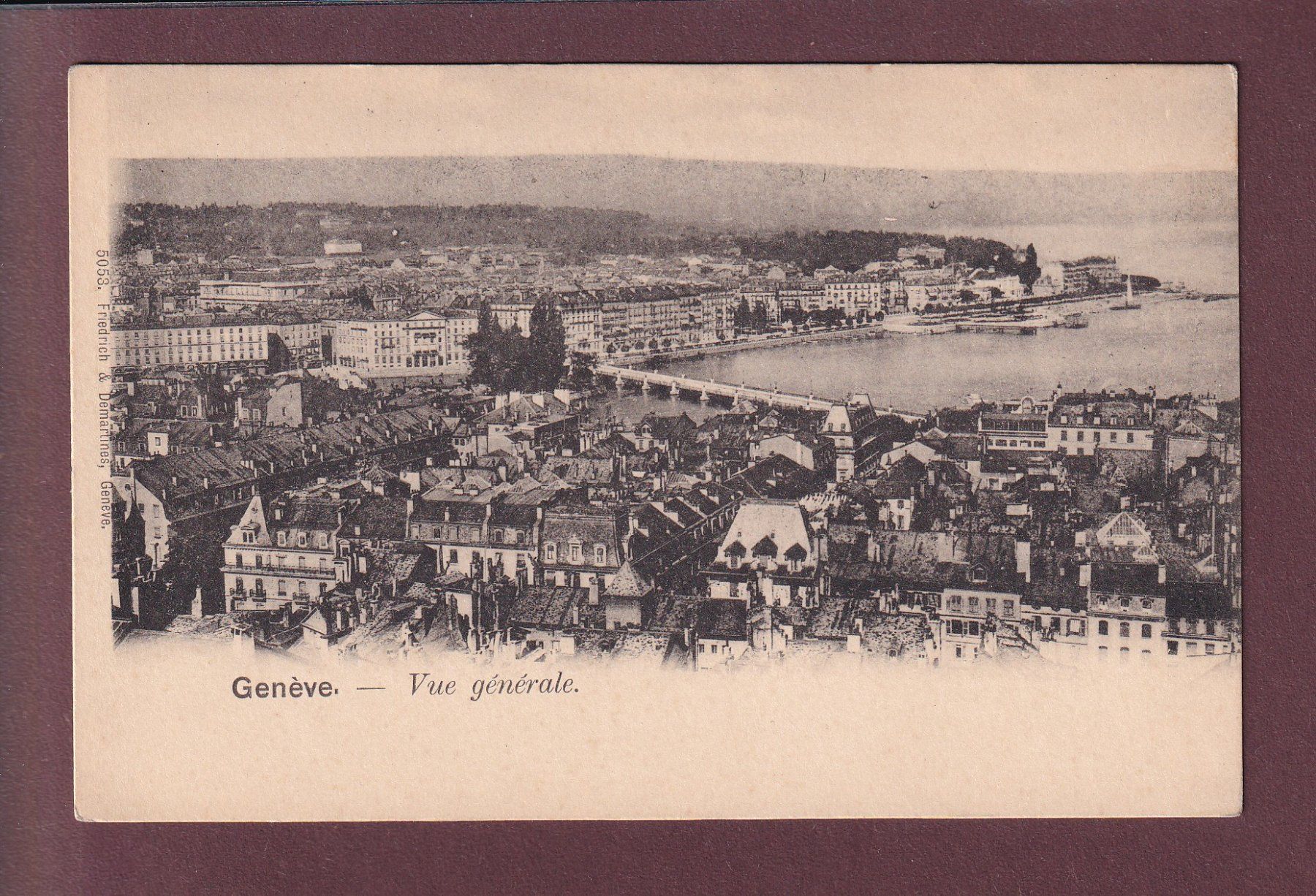 Cartoline postali: GENEVE - Rade – Usato da Pully venduto da nicecards