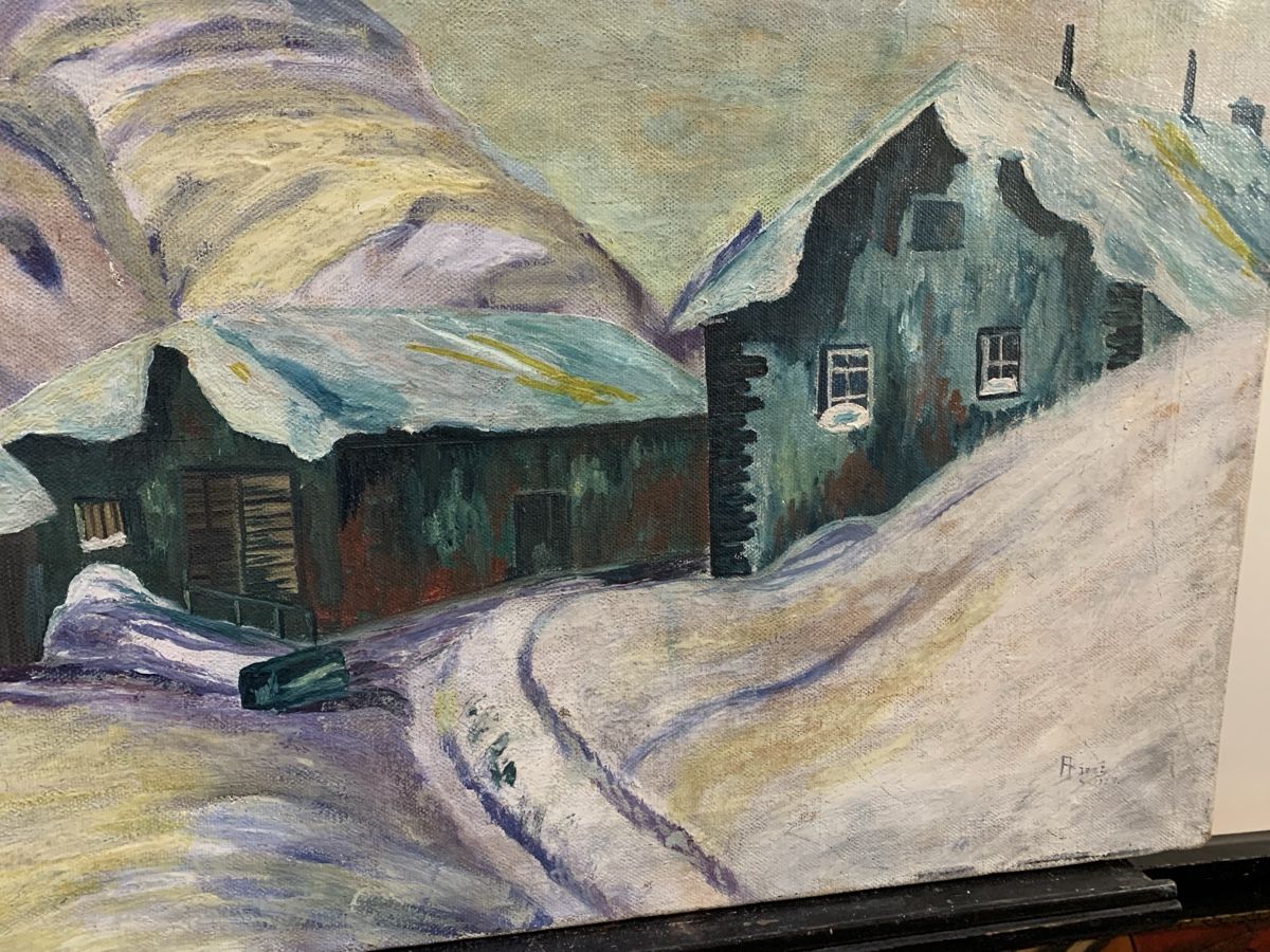 Dipinti: Sehr interessantes Gemälde 1924  – Usato da Wolfhalden venduto da SecondAntique 2