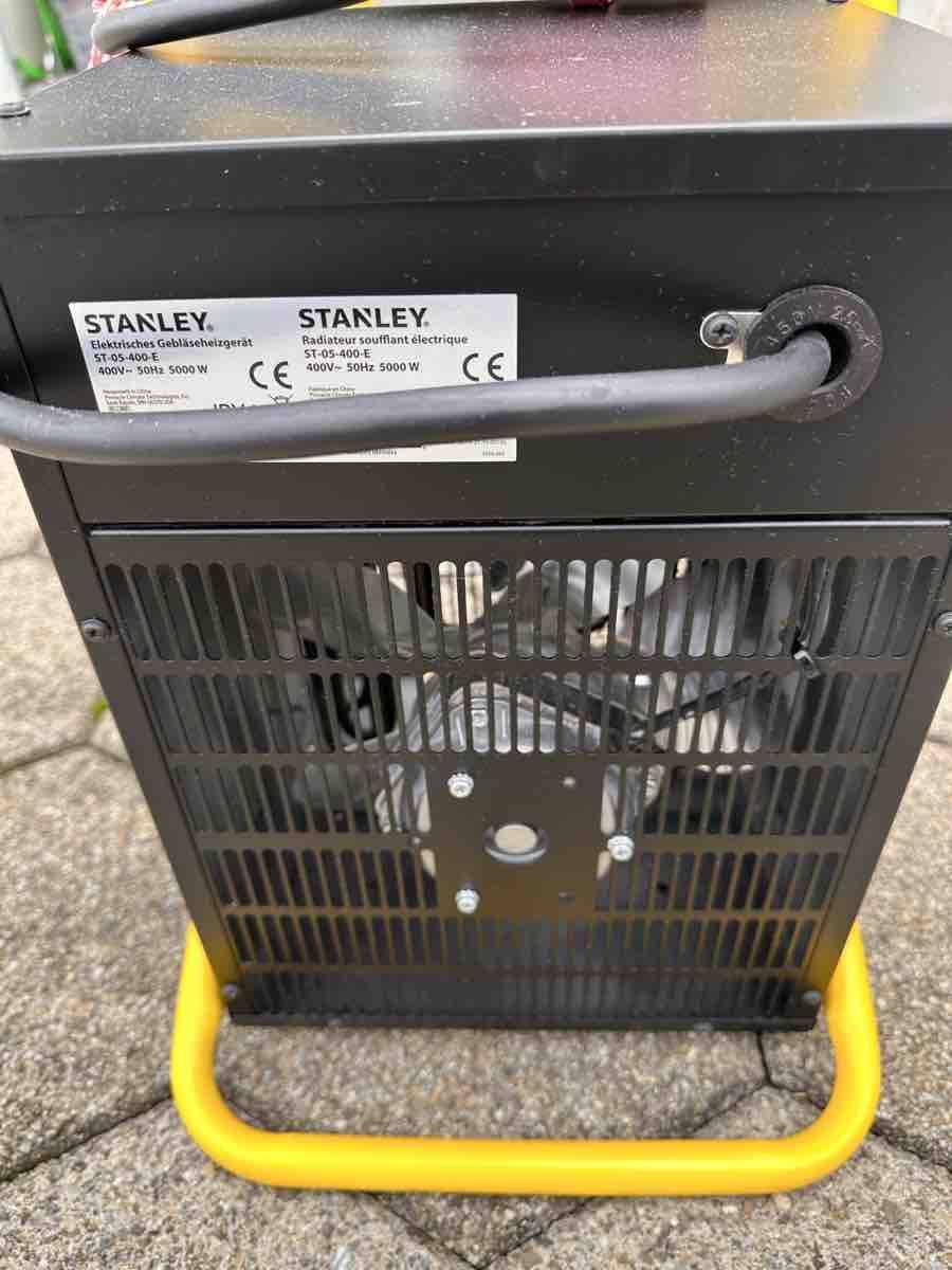 Stanley Radiatori: Stanley Heizlüfter 5kW – Usato da Oberdorf NW venduto da dingdong87 2