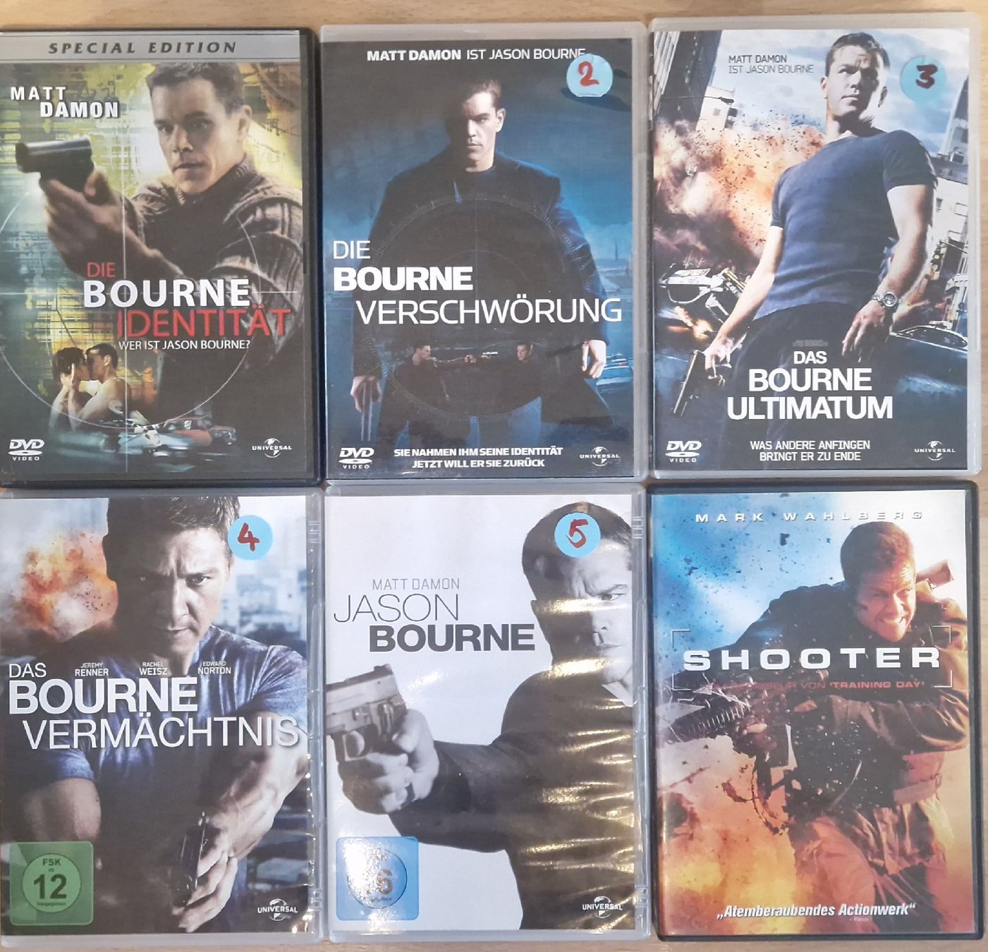 Tutti i DVDs: BOURNE – Usato da Zürich venduto da Arianco