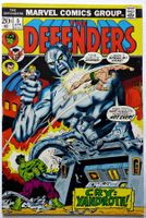 DEFENDERS #5 🔑 KEY ISSUE VALKYRIE ORIGIN MARVEL 1973