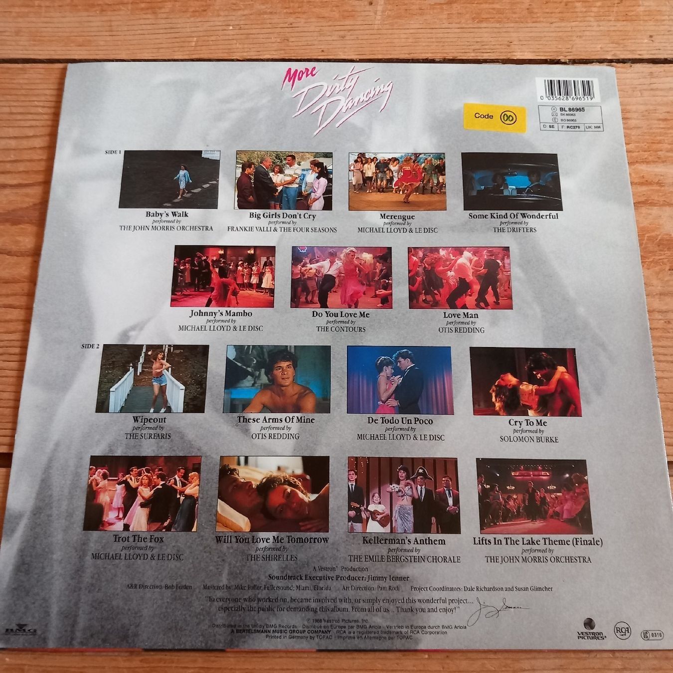 Dischi in vinile: Dirty Dancing – Usato da Ganterschwil venduto da zaz_h9b6 1