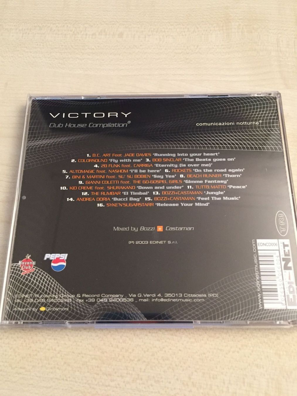 CD: Victory - Club House Compilation Vol.1 – Usato da Rüti ZH venduto da alumedien 1