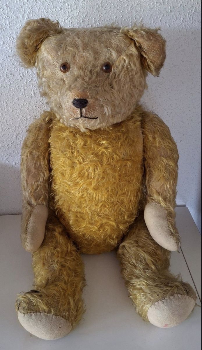 Giocattoli: Antiker Teddybär, mit beweglichen Körperteilen – Usato da Toffen venduto da flo_8llk