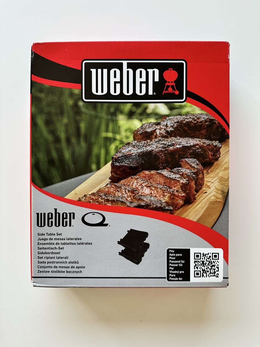 Grills: Weber Seitentisch-Set Q1000N-Serie - NEU – Neu und originalverpackt aus Schöftland von heycheck 2