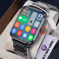 Smartwatch Sport Fitnessuhr 1,83″, Puls, Schlaf und Schritte