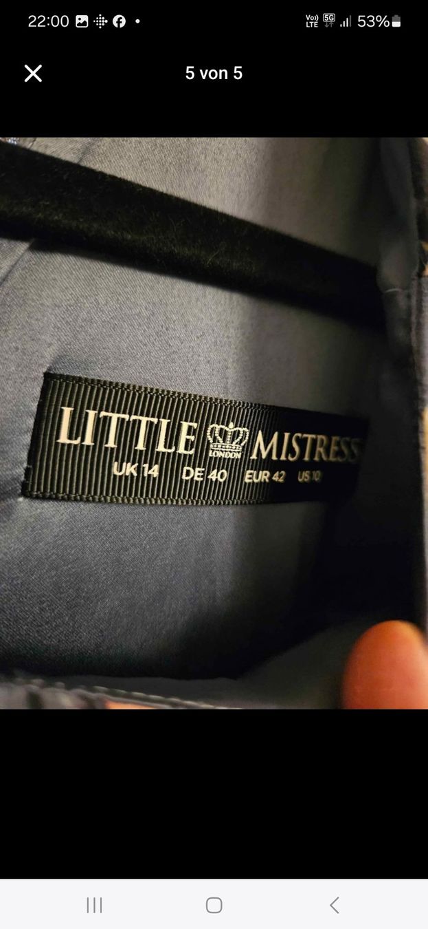 Vestiti: Damen Cocktail Kleid Gr. 40 – Usato da Chur venduto da Lisamary 1