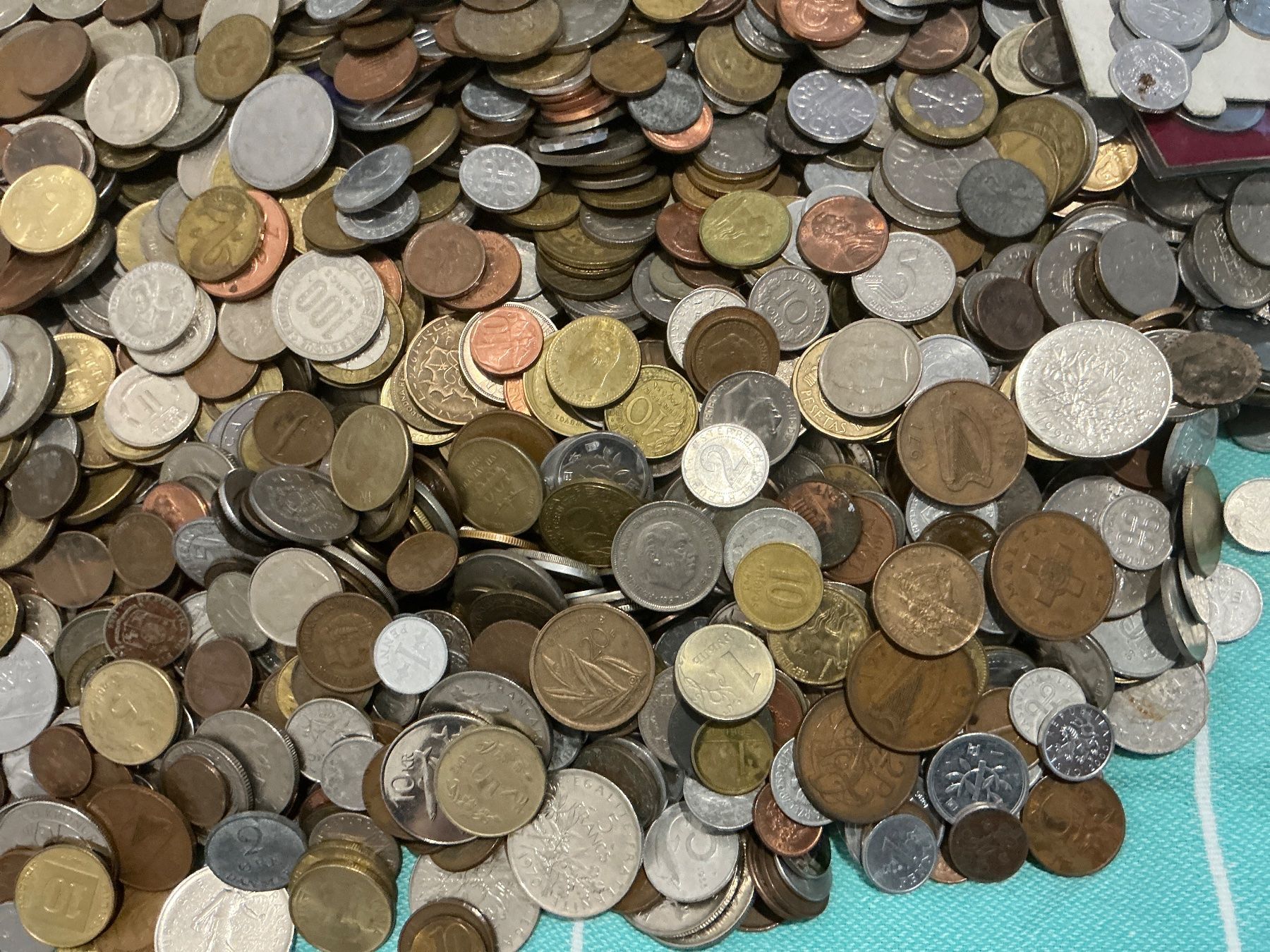 Tutti le monete: 9 kg weltweit Lot K – Usato da Dietikon venduto da Numi2000 3