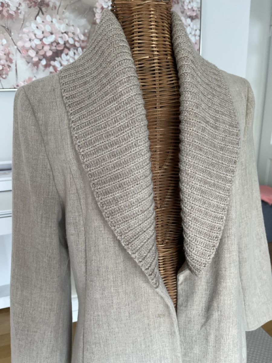 Giacche: Elegante Strickkragen Jacke, 38 – Usato da Solothurn venduto da Bobesch08 3