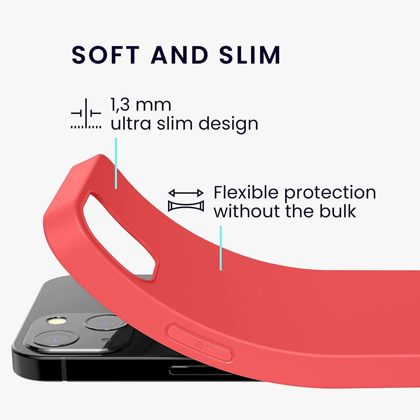 Covers & Schutzfolien: iPhone 13 Hülle Etui Silikon Case Back Cover Coque Tasche – Neu und originalverpackt aus Volketswil von coverandmore 6