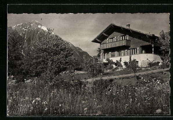 Cartoline postali: AK Faulensee, Chalet Bürgmätteli – Usato da Berlin venduto da bartko-reher