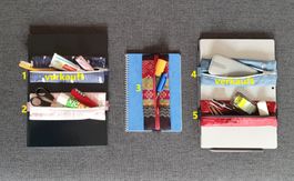 Schulstart, Einschulung, Etui, Buchzeichen, Brillenetui