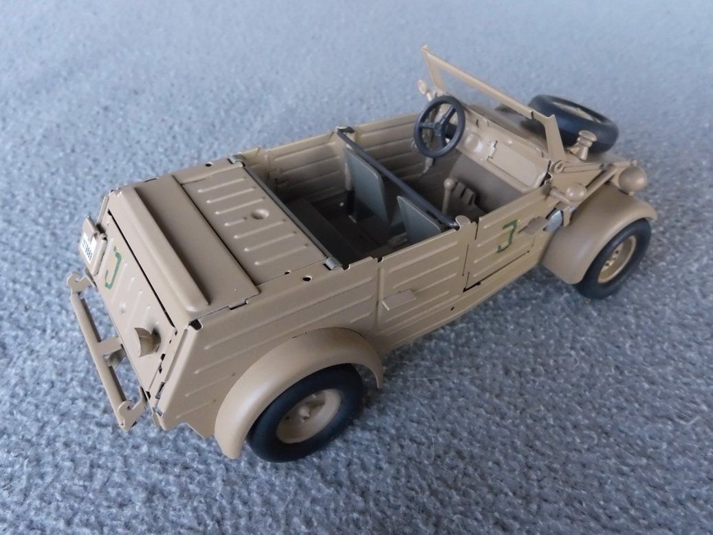 Modellbausätze & Standmodelle: VW-82 Kubelwagen 1/24 Gonio – Defekt aus Les Genevez JU von cnegri 5