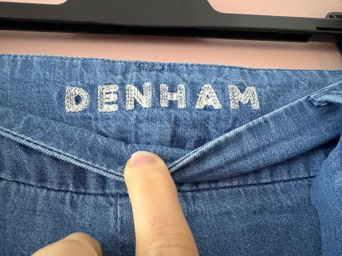 Pantaloni: Pantaloni Denham blu a gamba larga  – Usato da S. Antonino venduto da FedeKikka88 2