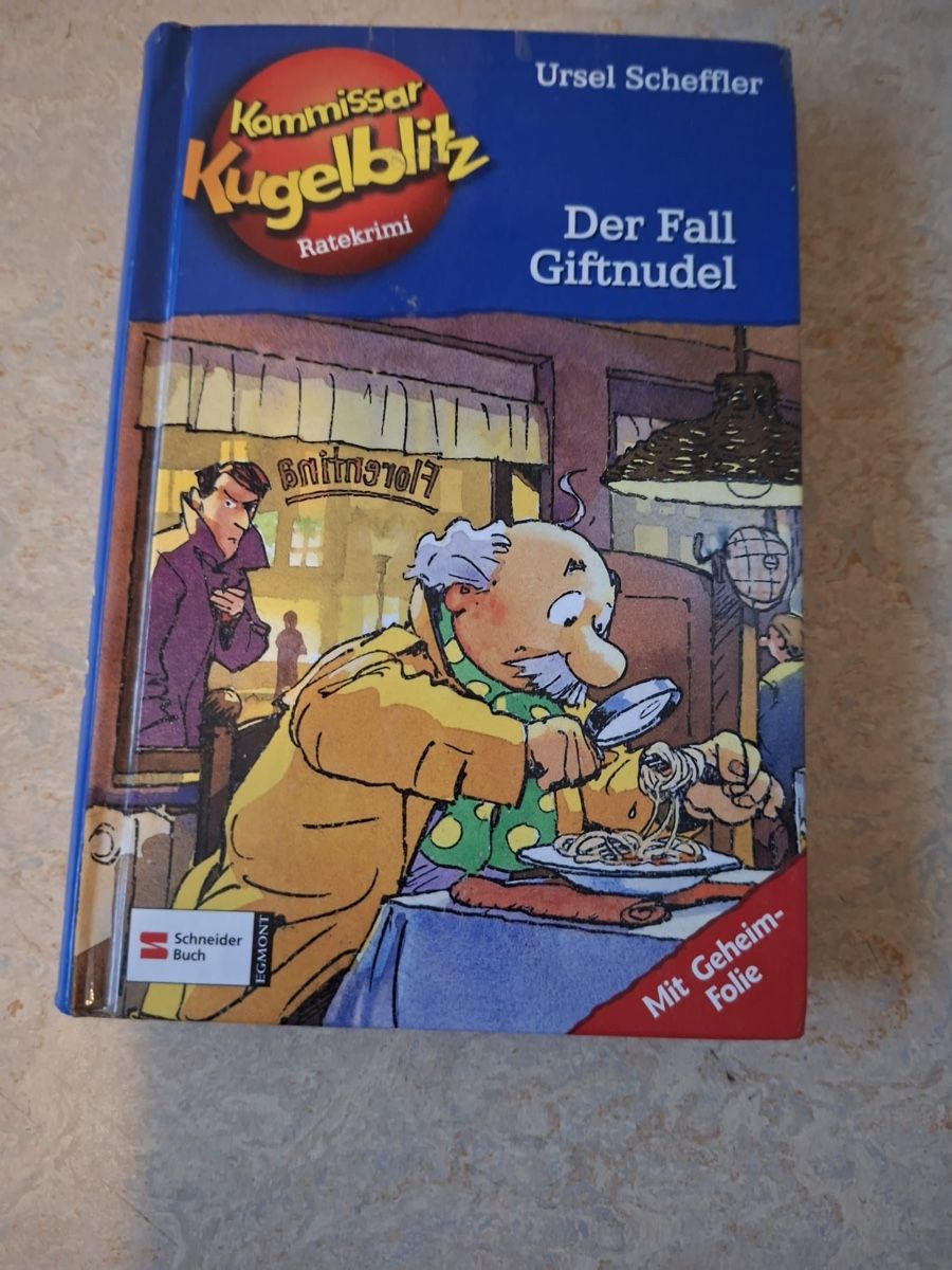 Libri: krimibuch kommisar kugelblitz der fall giftnudeln – Usato da Solothurn venduto da scania6200