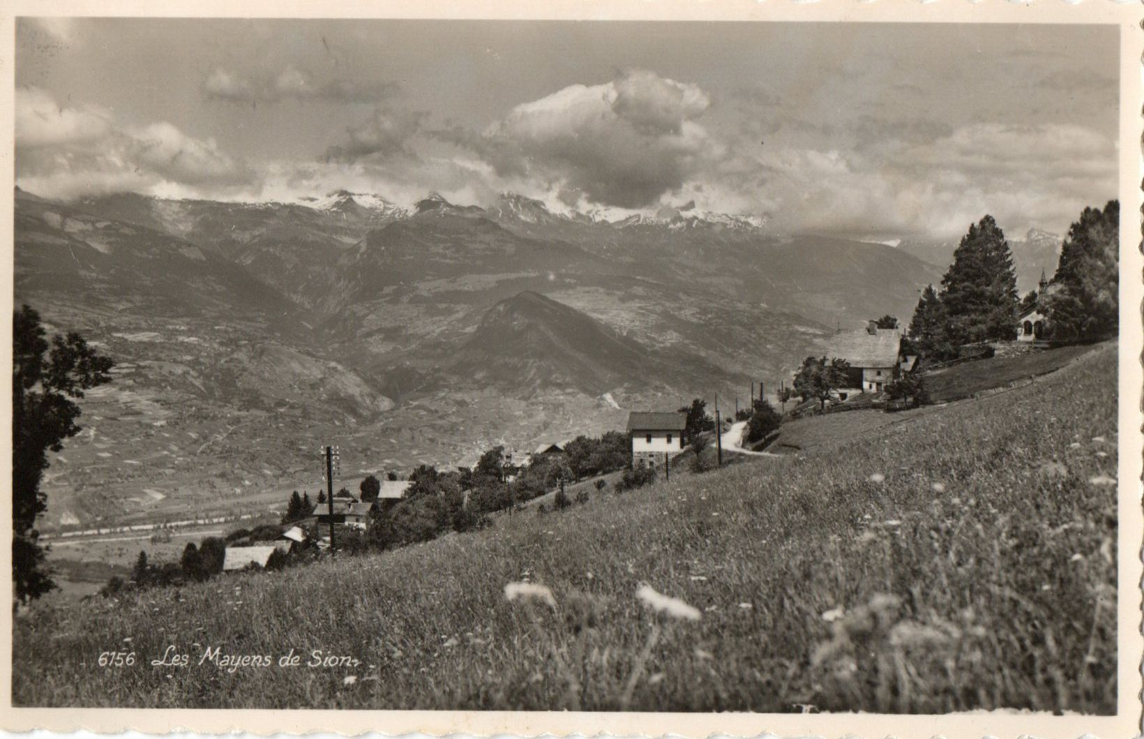 Cartoline postali: Les Mayens de Sion – Usato da Melano venduto da pisonsdro