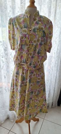 Ensemble vintage fleuri, taille 42 ☀️🌸
