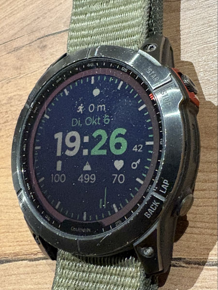 Garmin Smartwatch: Garmin Fenix 7X SOLAR mit HRM-Pro Plus Set – Usato da Zauggenried venduto da spade079 1