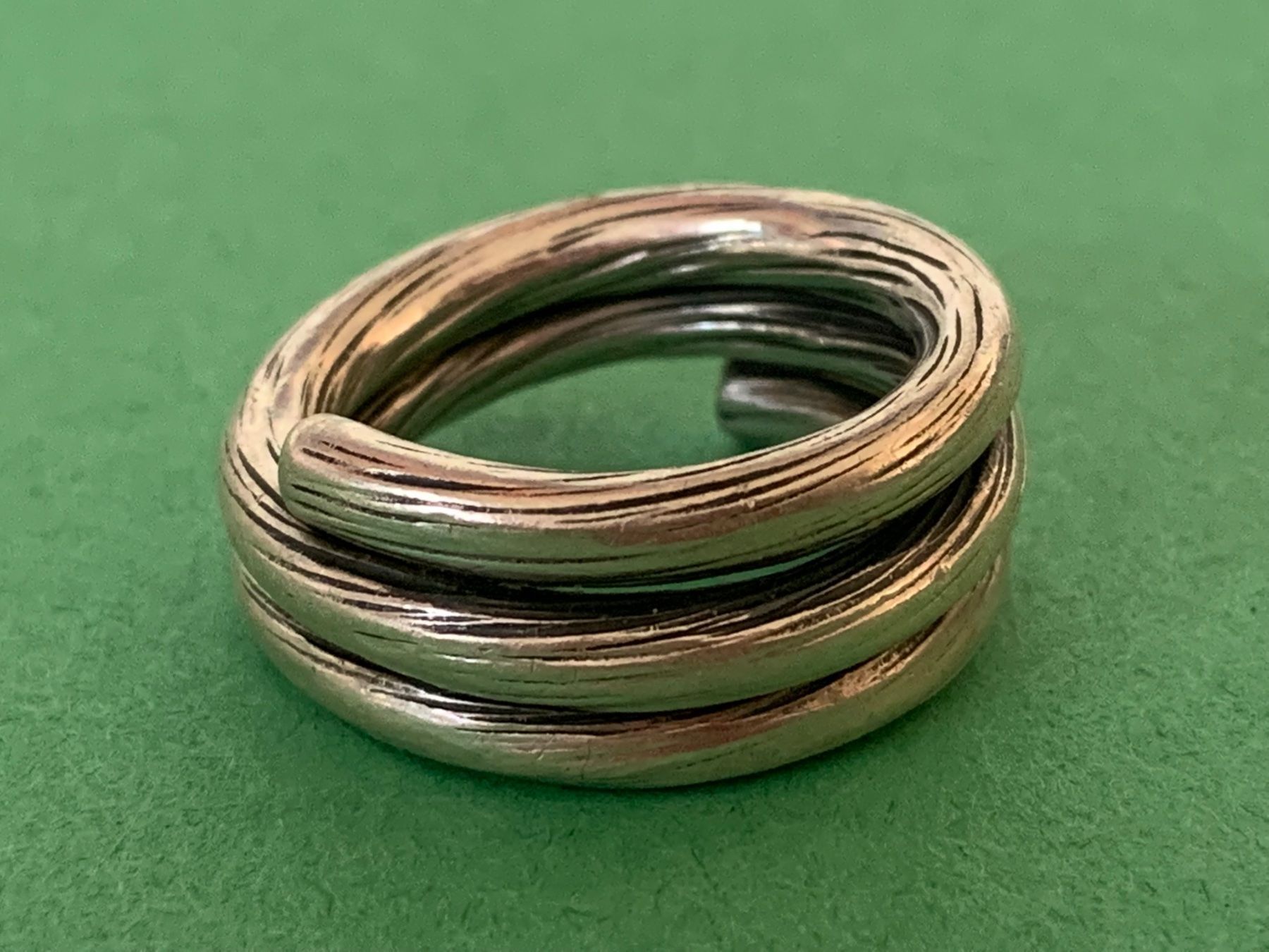 Anelli: Silberring SPIRALEN MUSTER – Usato da Dittingen venduto da Bijoubelle 3