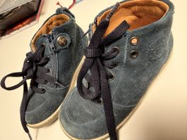 Zoccchetto d'Oro Kinderlederschuh Gr. 23 dunkelblau 