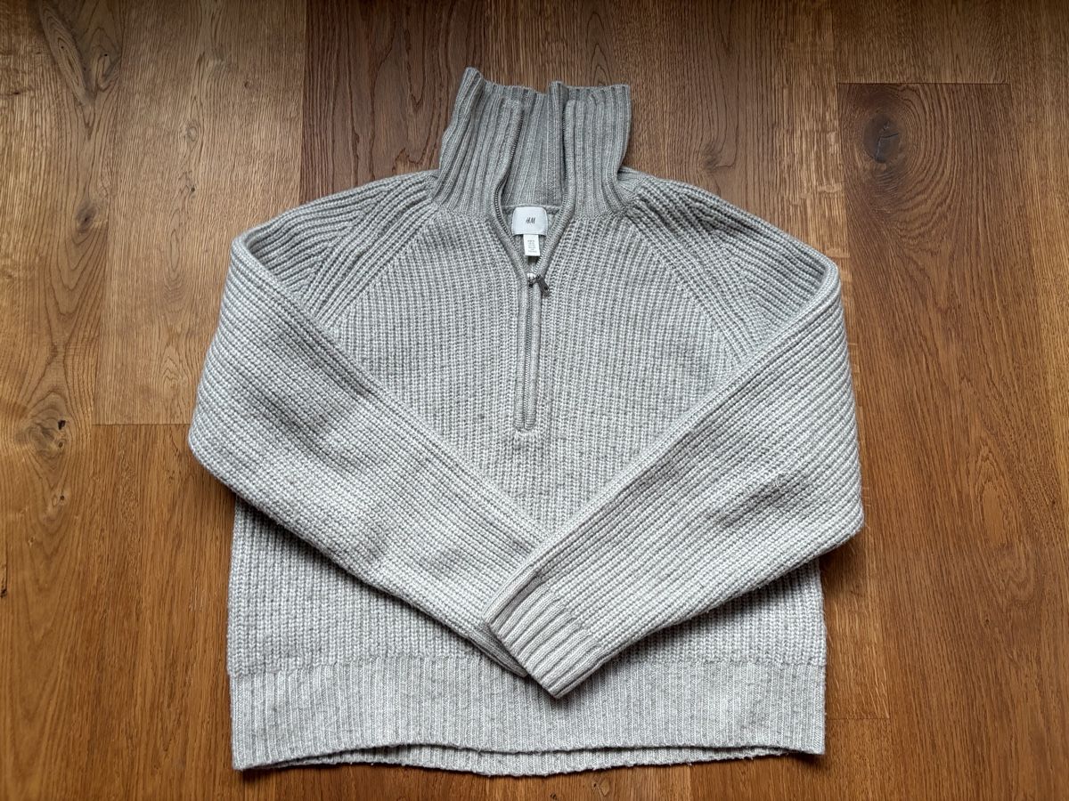 H&M Pullover & Sweatshirts: Grüner Strickpullover / Pull en maille vert H&M - XL – Neu (gemäss Beschreibung) aus Thalwil von Salome89CH
