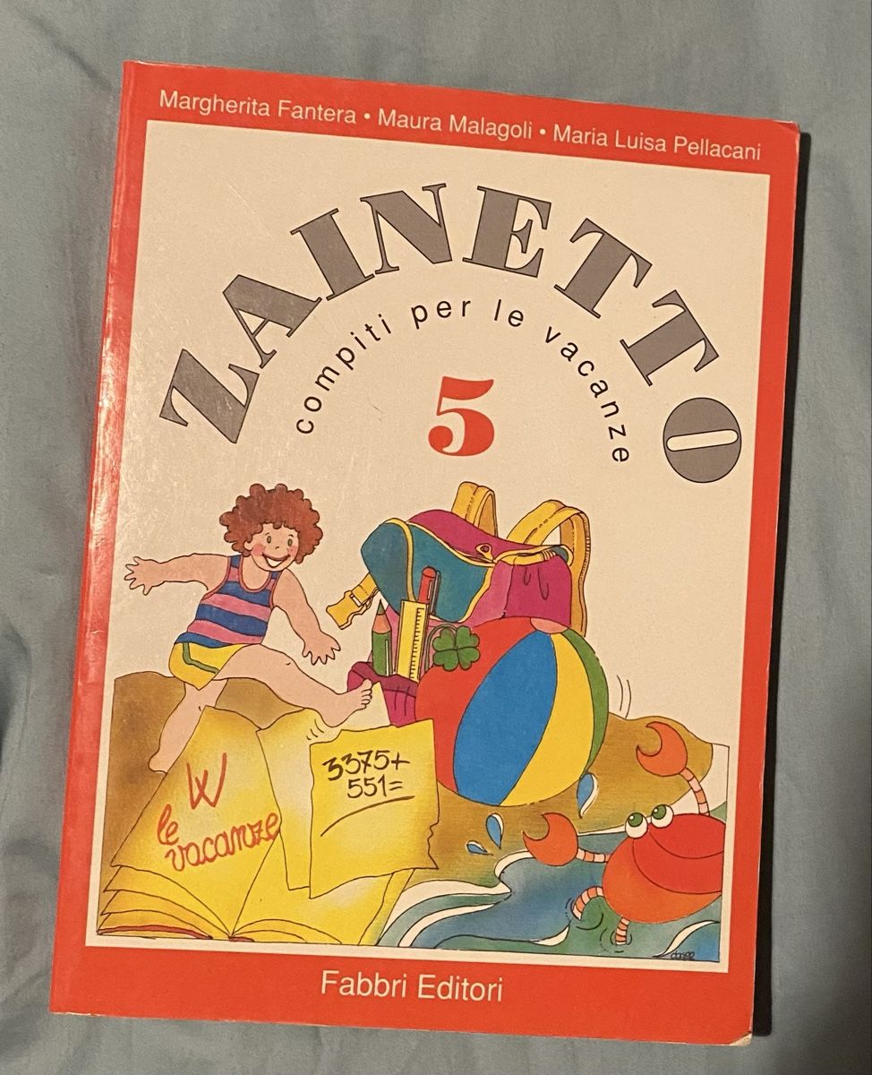 Libri: Zainetto 5 - Compiti per le vacanze – Nuovo (secondo la descrizione) da Lugano venduto da mariavenezia