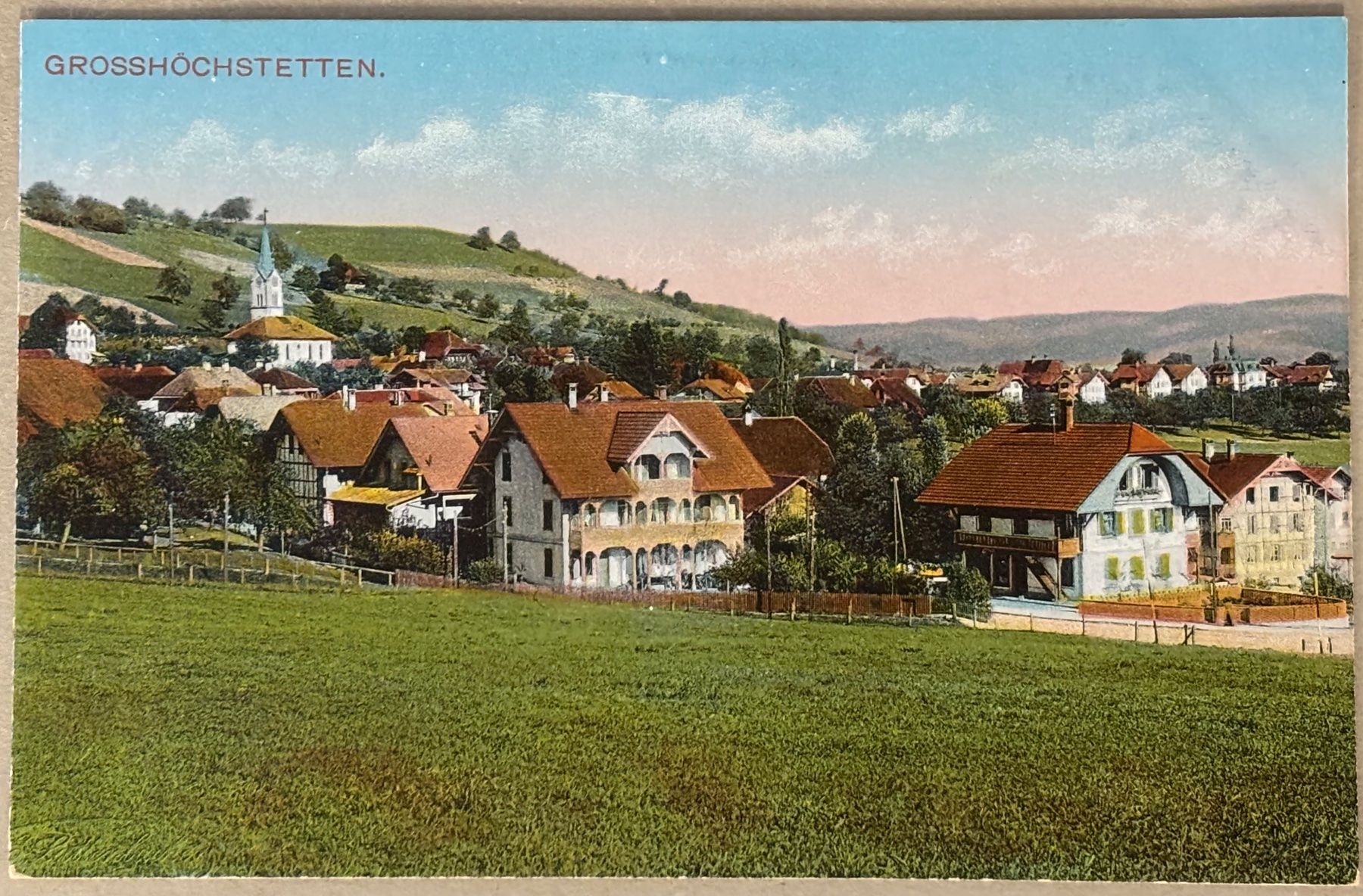 Cartes postales: Grosshöchstetten, 1913 – D'occasion à Frauenfeld par Merk52