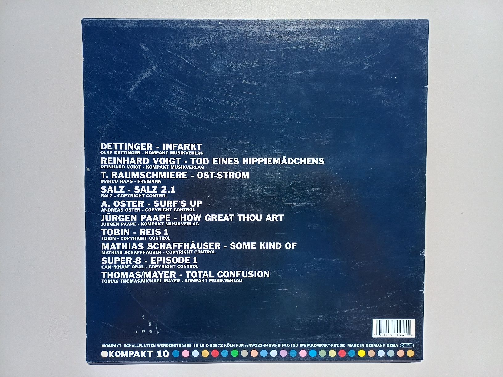 Dischi in vinile: KOMPAKT "Total 1" 12" + LP – Nuovo (secondo la descrizione) da Begnins venduto da Drastic-Sound 1