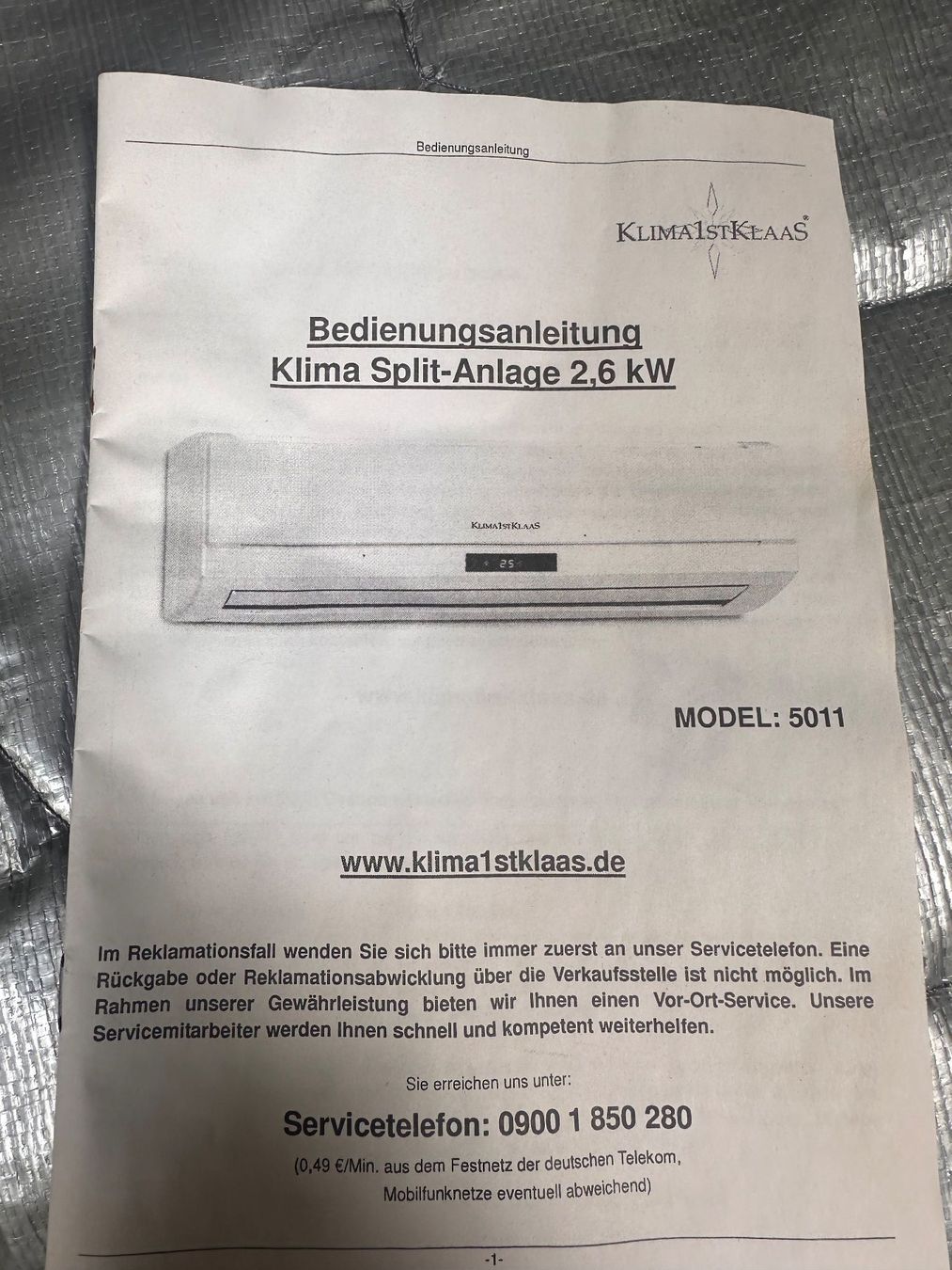 Condizionatori: Split Klimaanlage – Nuovo (secondo la descrizione) da Hinwil venduto da Wpc1 3