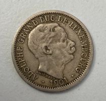 Adolphe Grand Duc, Luxemburg, 1901, 10 Centimes, Top!