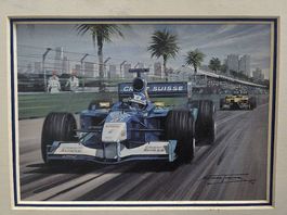 Kunstdruck Sauber F1 C20 K. Räikkönen