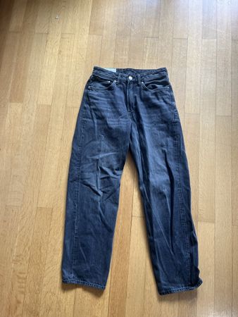 Jeans H&M Loose 29/32 noir