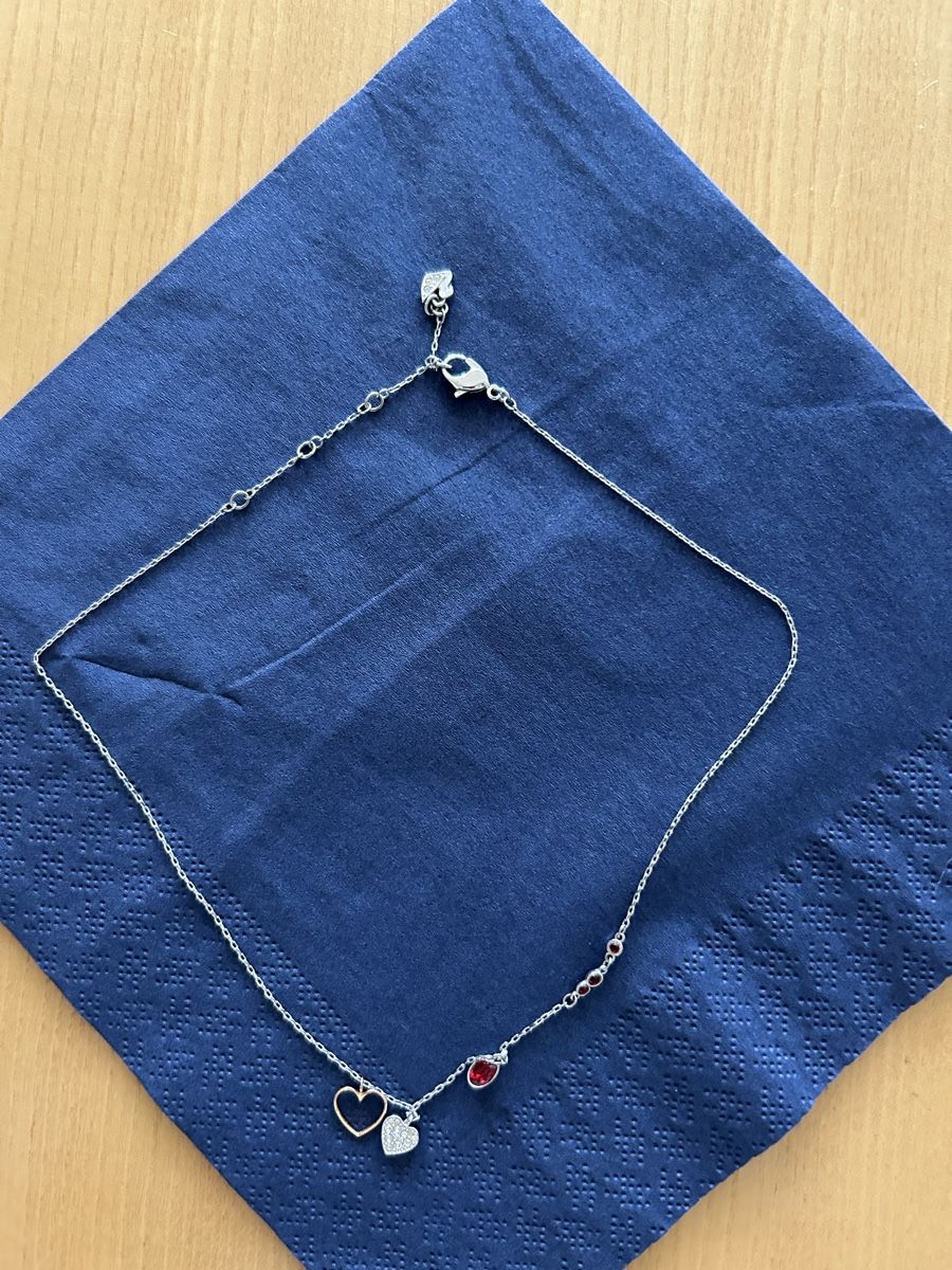 Swarovski Catenine: Swarovski Kleine feine Kette – Nuovo e nell'imballaggio originale da Zug venduto da nic_klq5