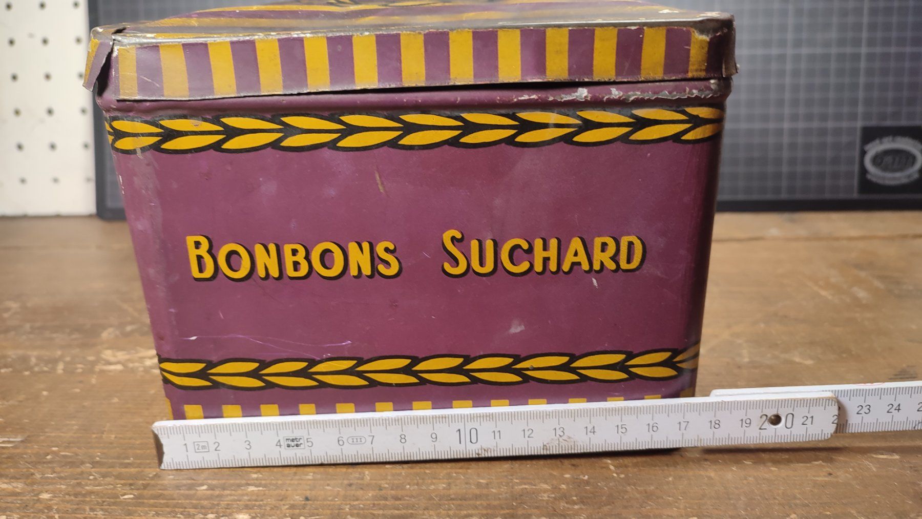 Suchard Barattoli: Wunderschöne alte Blechdose SUCHARD – Usato da Gelterkinden venduto da MYSTOREFORYOU4460 4