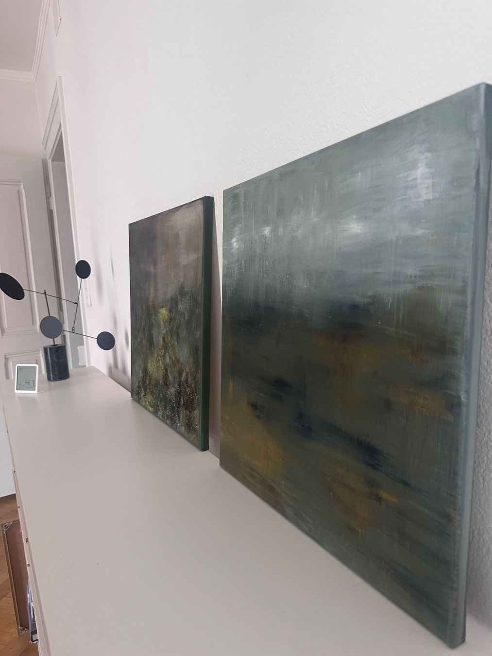Dipinti: Scottish Highlands, abstraktes Acrylgemälde, Berner Malerin – Usato da Bern venduto da Yersinia03 5