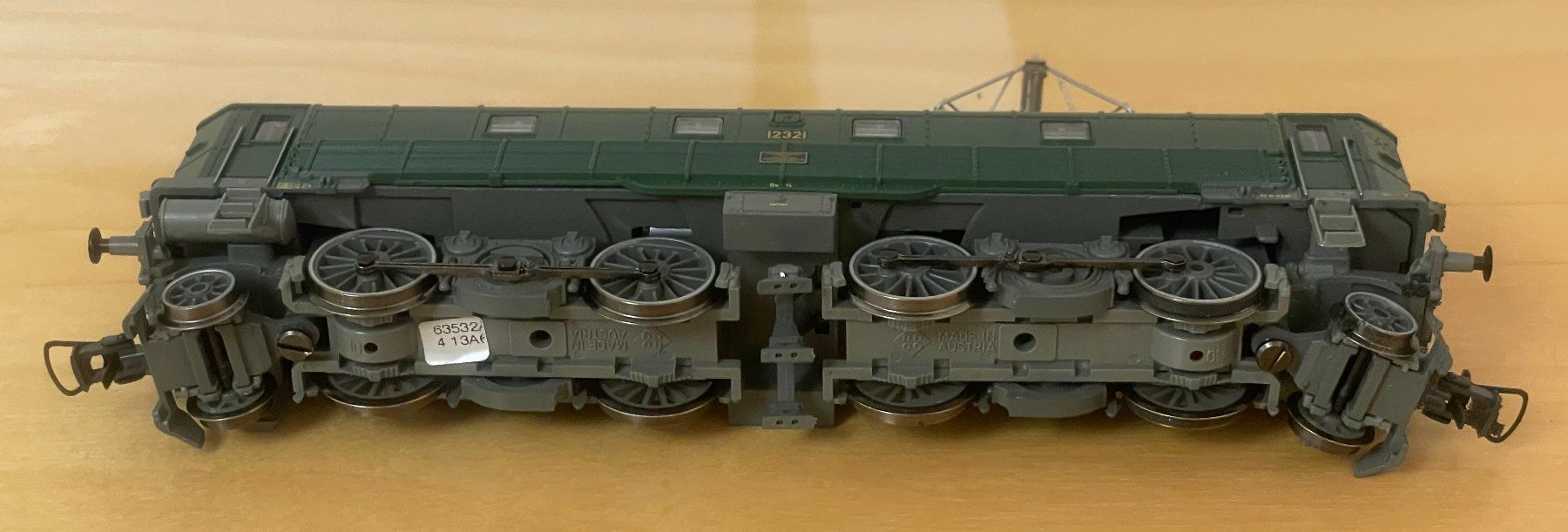 Roco Modellini di ferrovie: H0 SBB Be 4-6 12321, Roco 63532 – Usato da Pfäffikon SZ venduto da howi-CH 9
