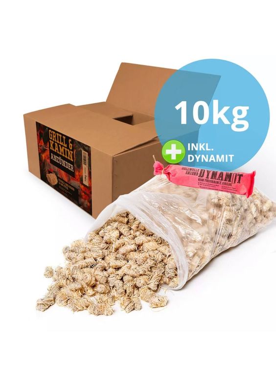 10 KG Anzünder Öko Anzündwolle Holzwolle | Kaufen Auf Ricardo